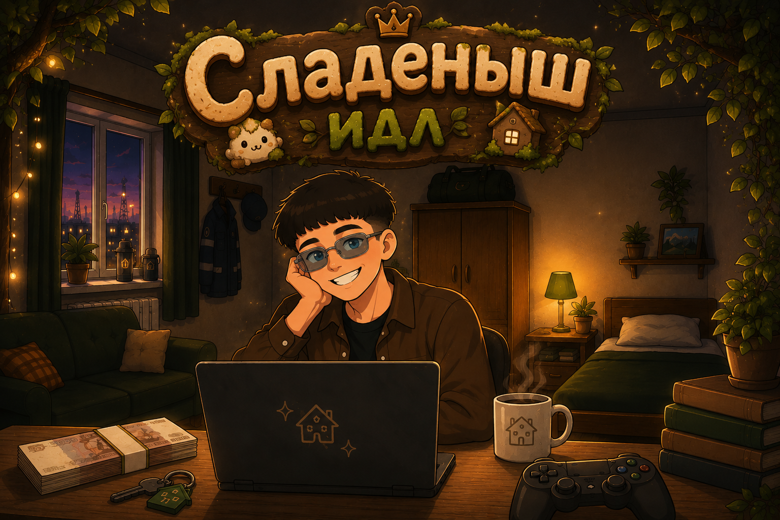 Сладёныш копит на квартиру